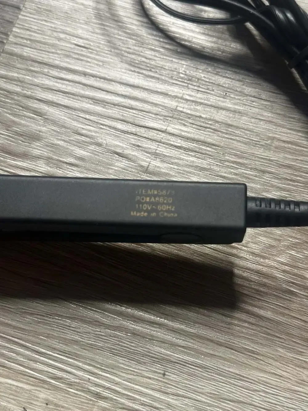 Hot & Hotter Professional Gold Ceramic Flat Iron Item #5873